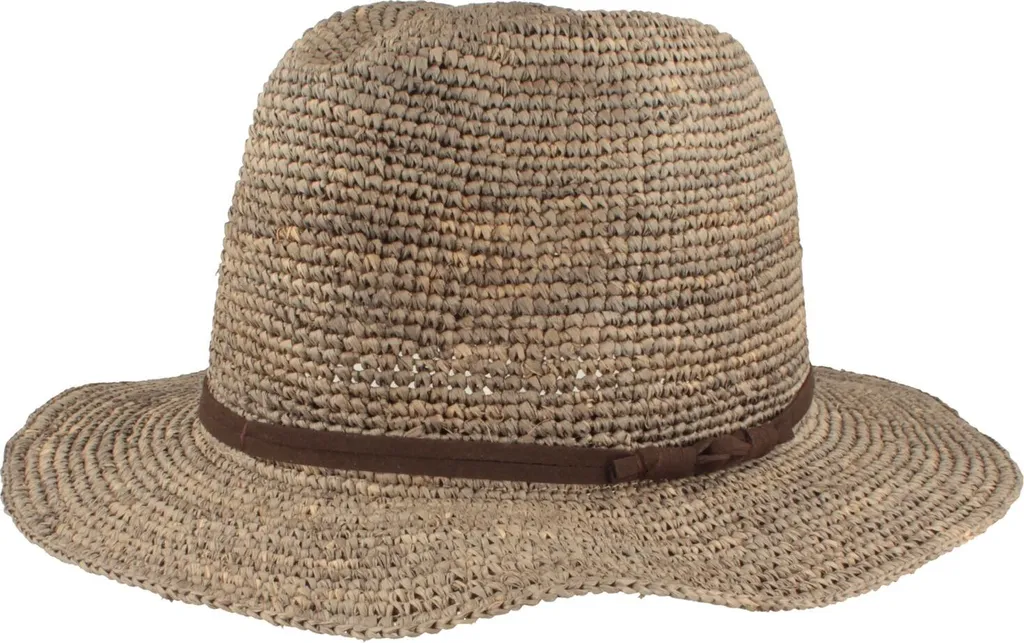 Hut Breiter: Cappello in Rafia da Viaggio Uncinetto Pieghevole