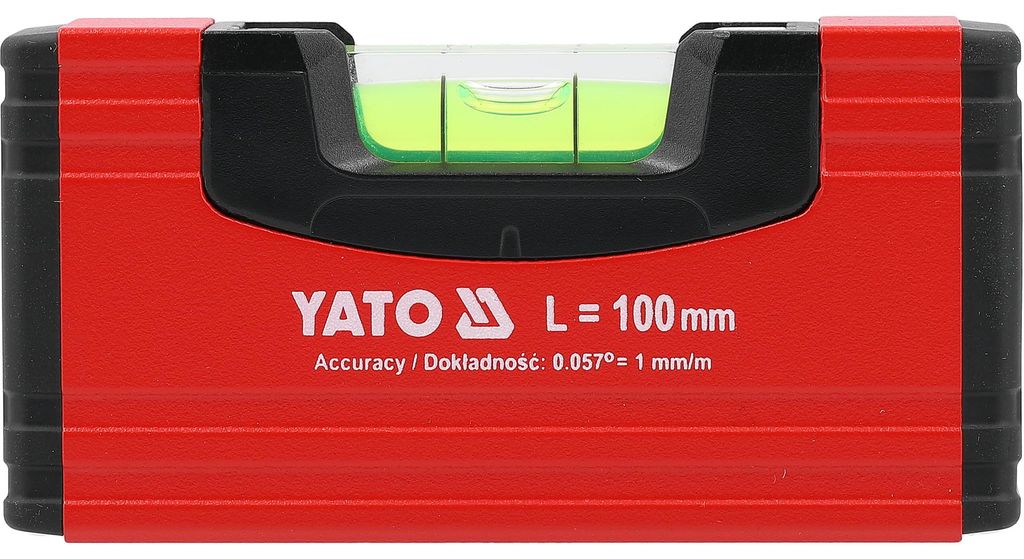 Taschen-Wasserwaage 100 mm mit Magnet