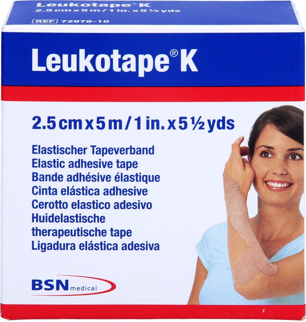 Taśma Leukotape K 2,5 cm w kolorze skóry, 1 szt. VER Zdjęcie produktu 