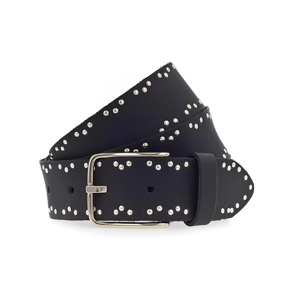 Cintura Vanzetti Pelle 35mm W90 - Essenziale Nero Black
