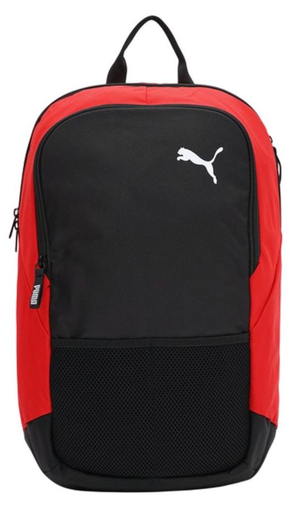 Puma - Rucksack "Team Goal", Logo, 24l PP2860 (Einheitsgröße) (Schwarz/Rot)
