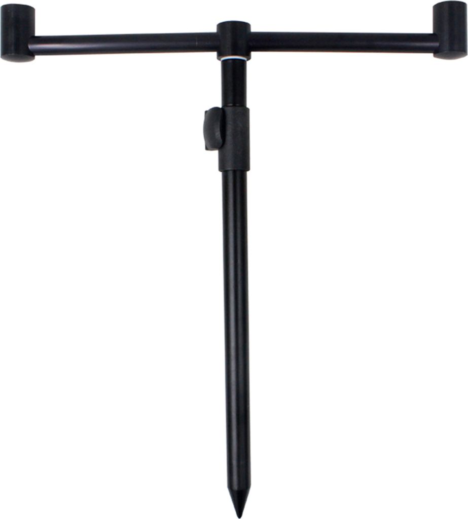 Ausziehbarer Bankstick zum Karpfenangeln, verstellbare Aluminium-Bankstick-Stangenauflage fuer Bissanzeiger