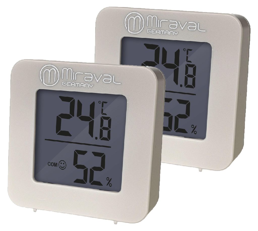 Miraval Thermo-/Hygrometer 2er Set Hygrometer Produktbild 
