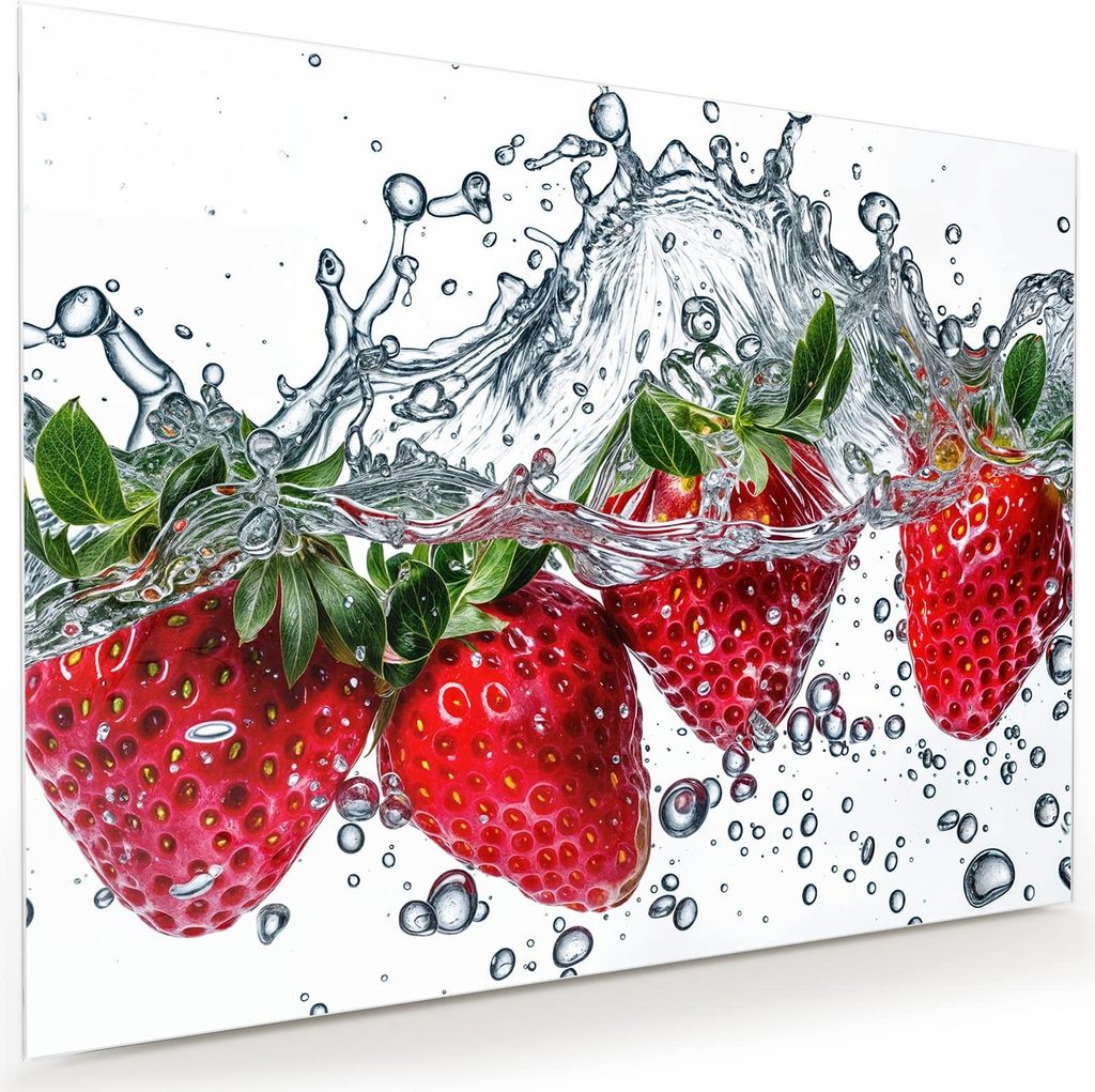 Glasbild 120x90cm in XXL für Wohnzimmer, Schlafzimmer Motiv Produktbild 