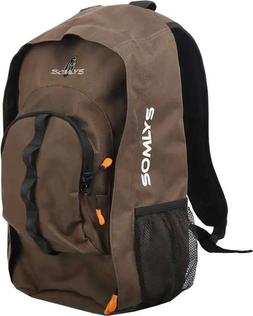 Sac à dos Somlys Logo Marron : Finissez-en avec le Matériel Encombrant