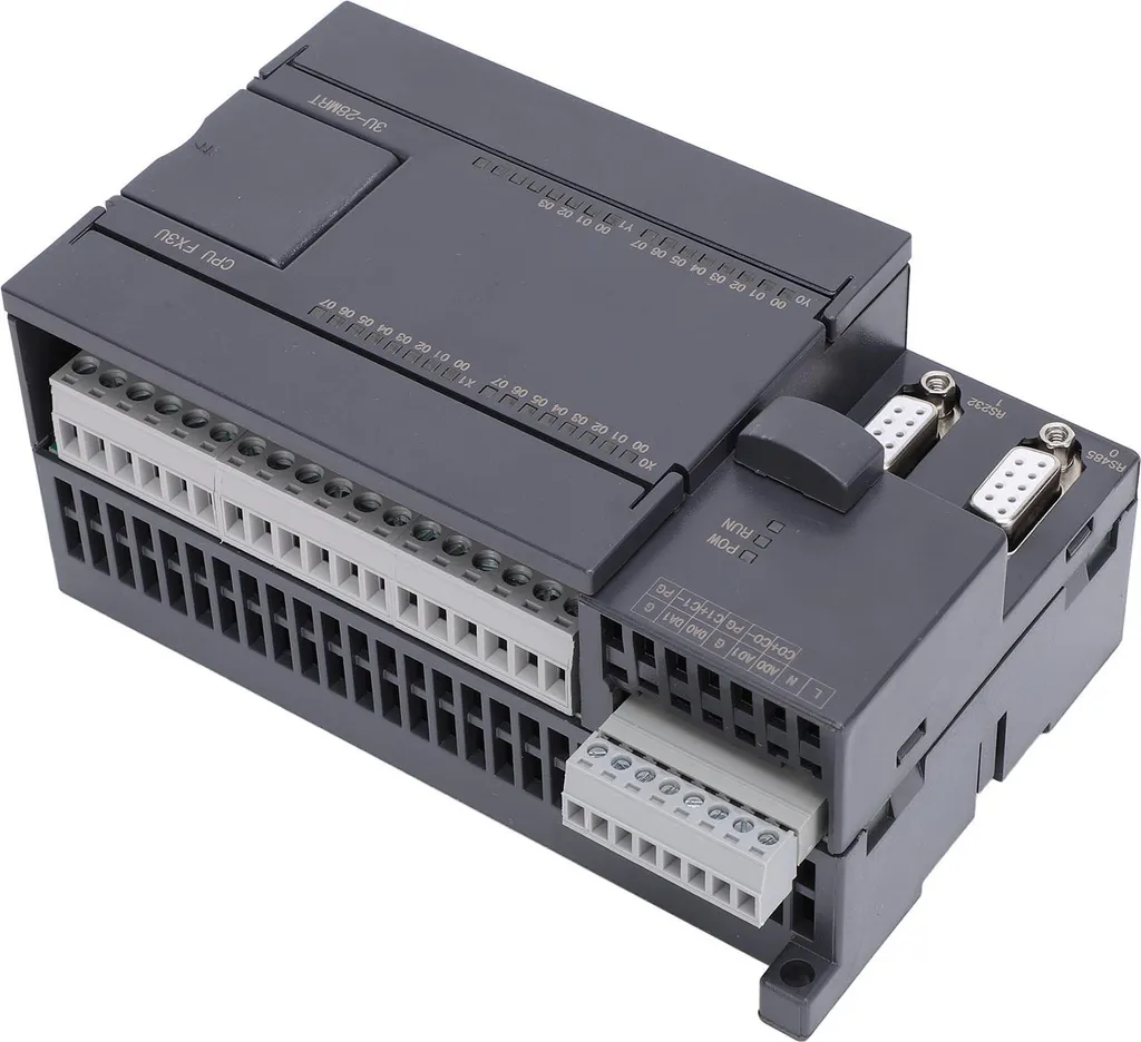 Carte de commande industrielle programmable PLC DC24V rail DIN Pro - 6