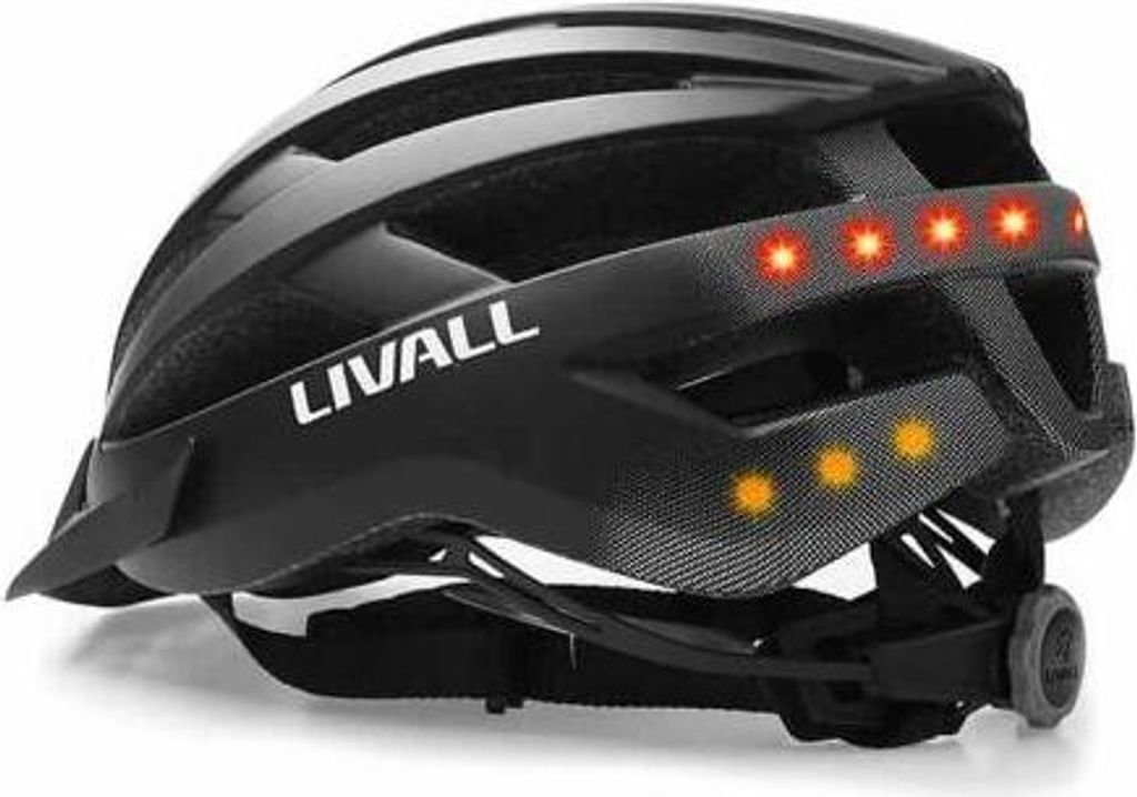 Livall Fahrradhelm MT1, schwarz/anthra, M 54-58 Produktbild 