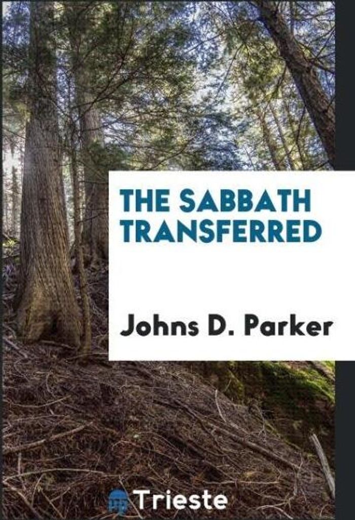 The Sabbath transferred