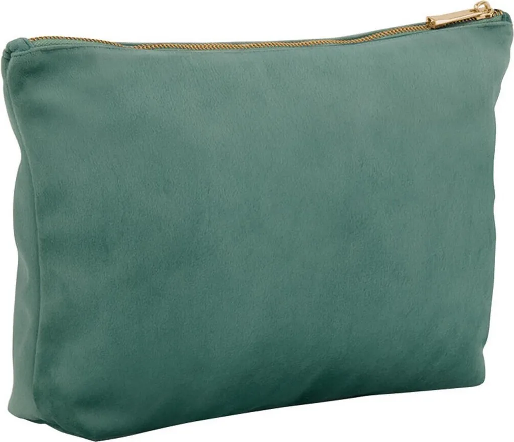 Bagbase - Borsa per accessori, velluto RW10016 (S) (verde giada)