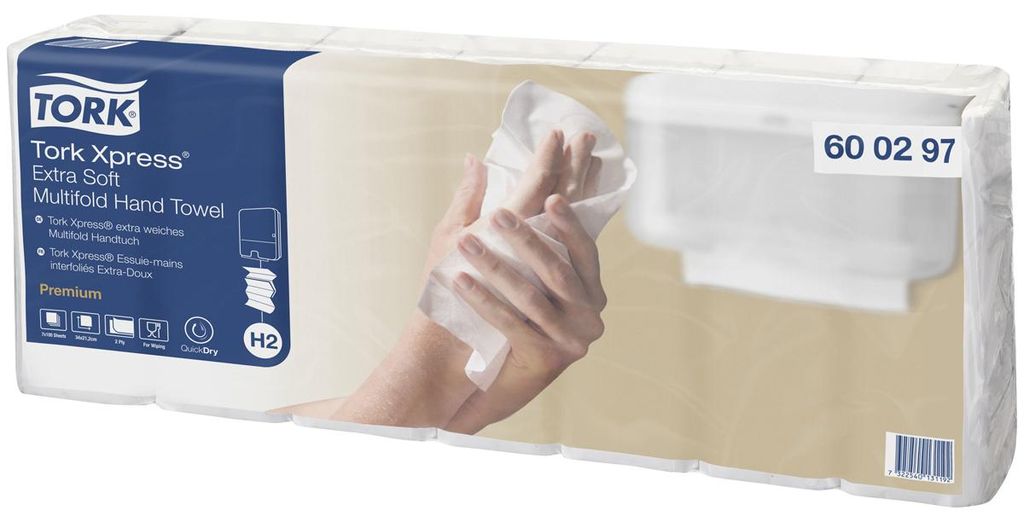 Tork - Handtuch Express H2 Multiifold White 2L 600297 | Produktbild 