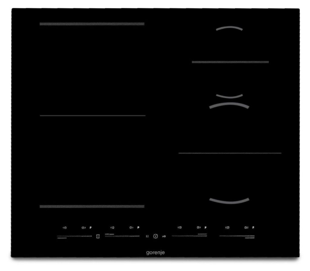 Gorenje GI6432BSCE Induktions-Kochfeld, Schwarz, Produktbild 