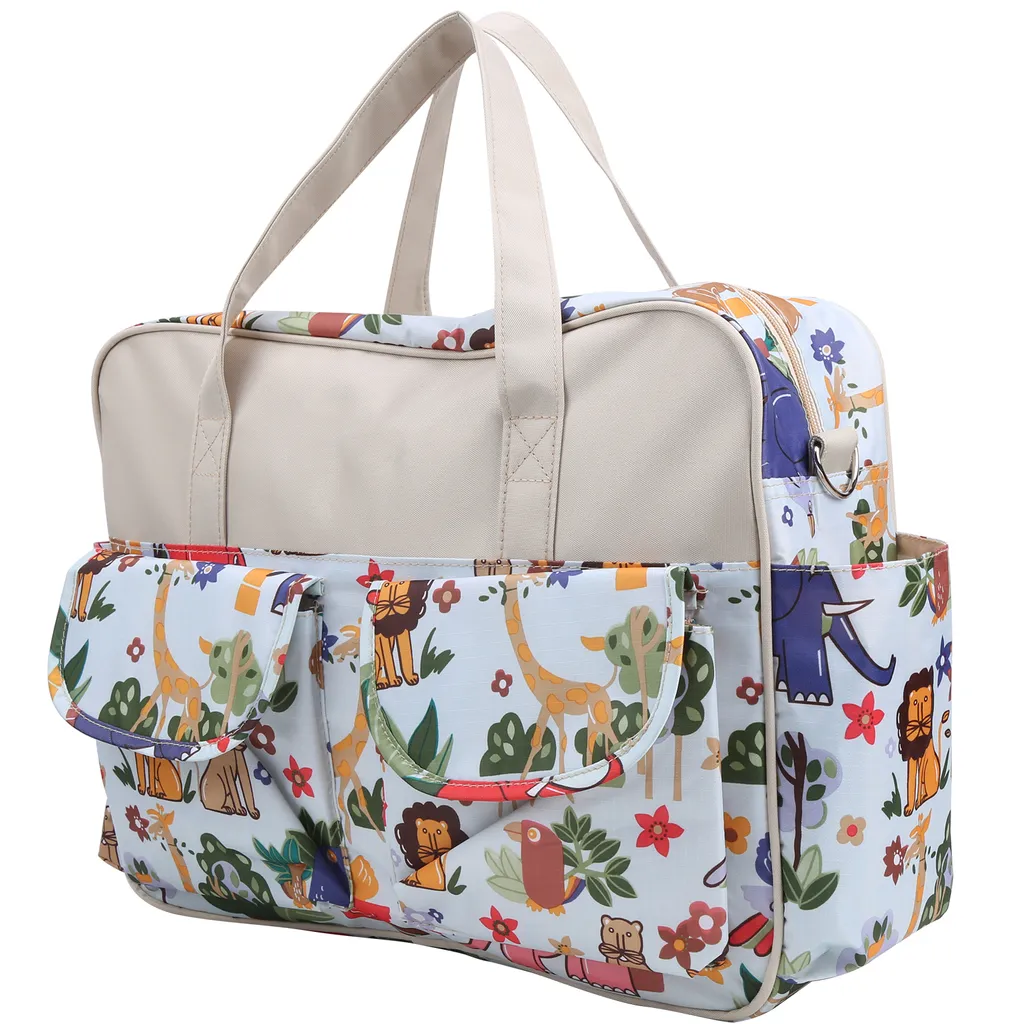 Sac à langer #1 Mummy Messenger Bag en polyester multifonctionnel - 3