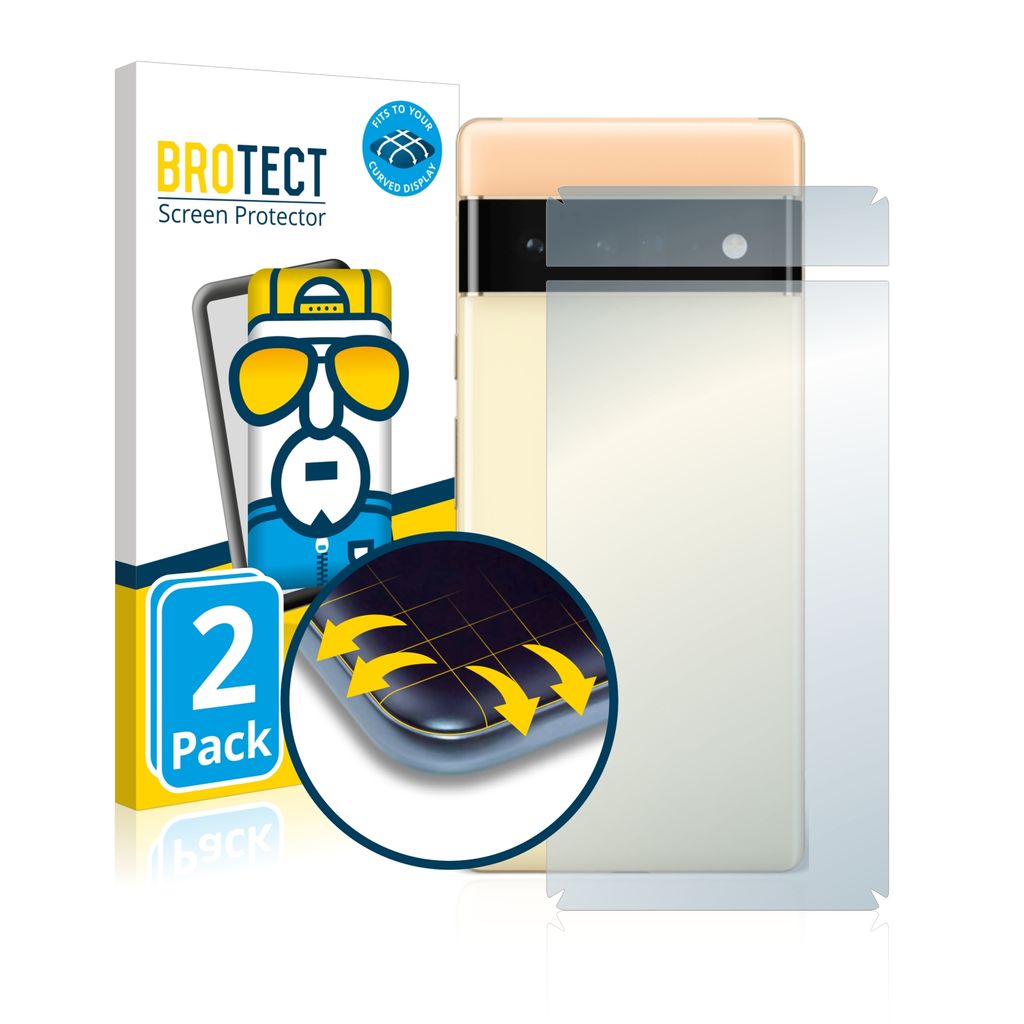Brotect AirGlass Pellicola In Vetro Opaco Anti-riflesso Per Xiaomi Redmi Note 11 Pro+ 5G (3 Pezzi), Durezza 9H, Anti-impronta, Made In Germany