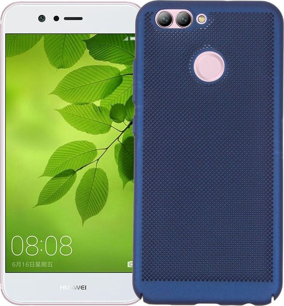 Handy Hülle für Huawei Nova Schutzhülle Case Tasche Cover Etui Blau
