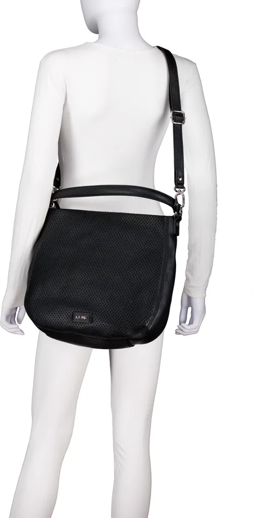 SURI FREY sac à épaule Cilly Bucket Bag Black noir en cuir synthétique