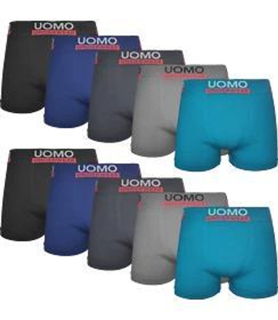 Herren Boxershorts 10er Pack – Seamless Mikrofaser Produktbild 
