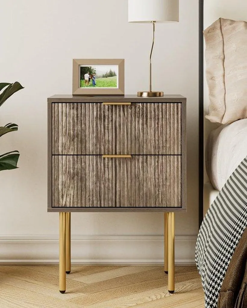 Table de chevet Azomor pour organiser votre chambre avec style et tiroirs
