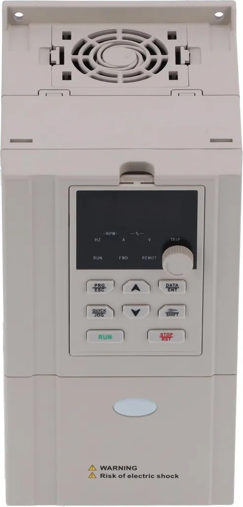 Convertisseur fréquence 380V contre surchauffe et usure moteur triphasé