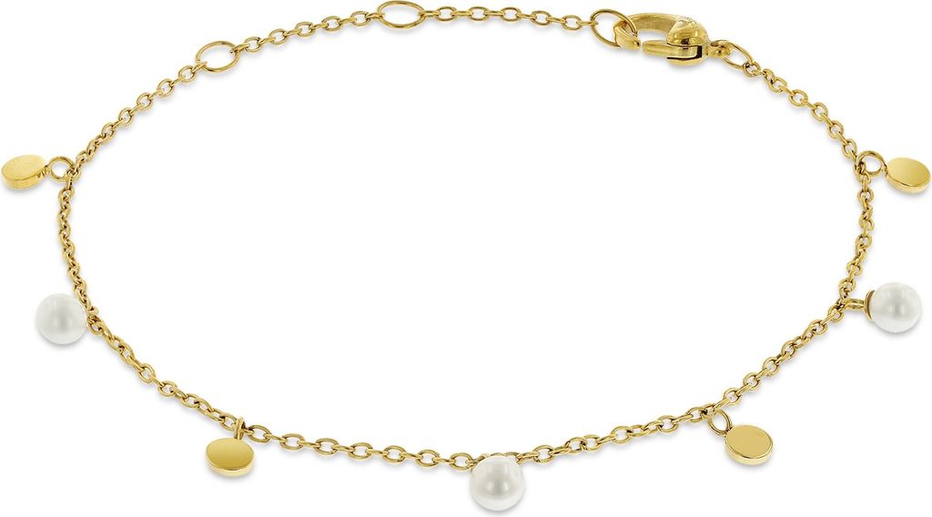 Boccia Damenarmband 03055-02 Süßwasser Zuchtperle, gold Produktbild 1