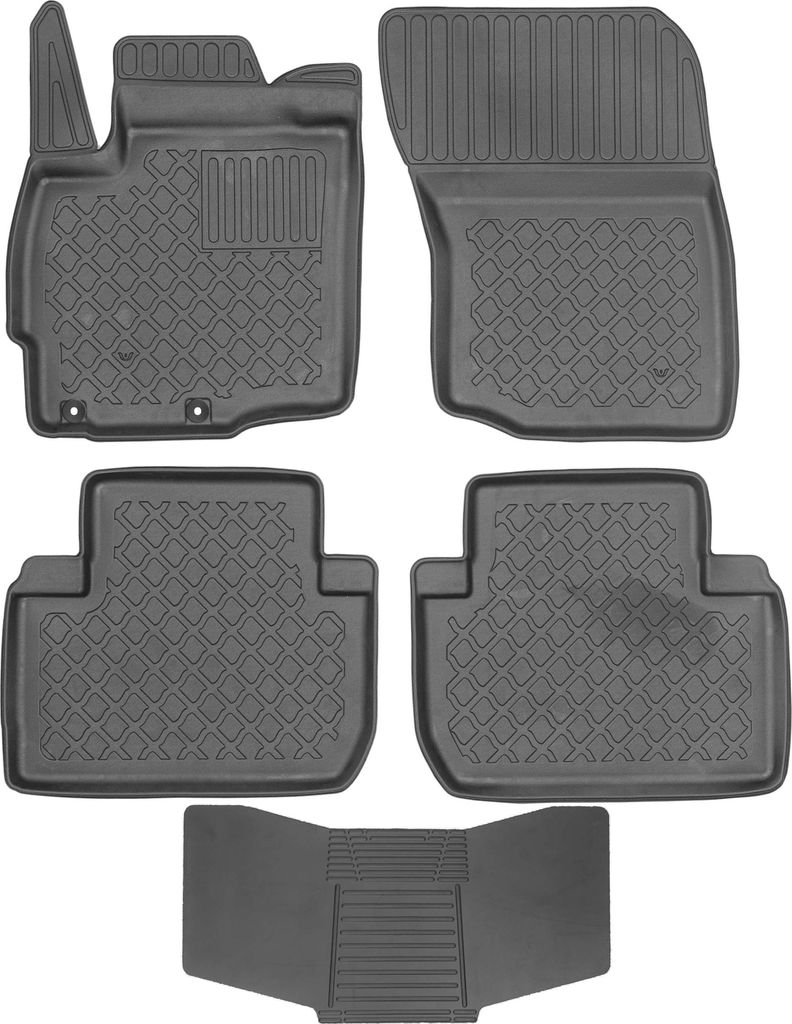 Matten ARISTAR 602899 + COVER 251992 - Mitsubishi Outlander III 2012-2022 STOP. AV-Treiber INSTALLIEREN