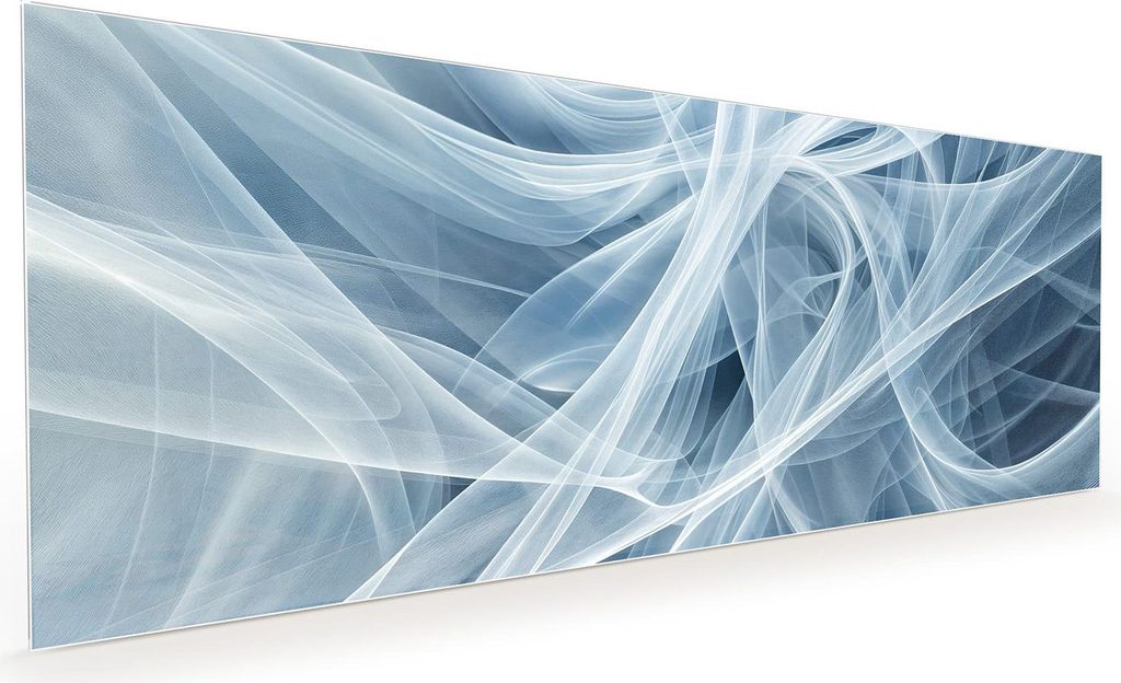 Küchenrückwand Spritzschutz Glas mit Motiv Transparente Schleier 40 x 40 cm