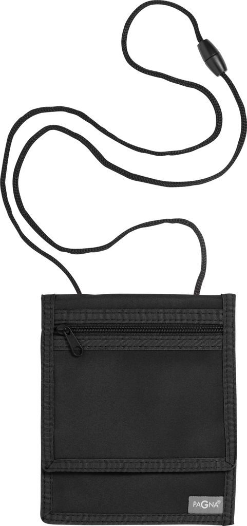 PAGNA Brustbeutel XL aus Nylon schwarz Produktbild 