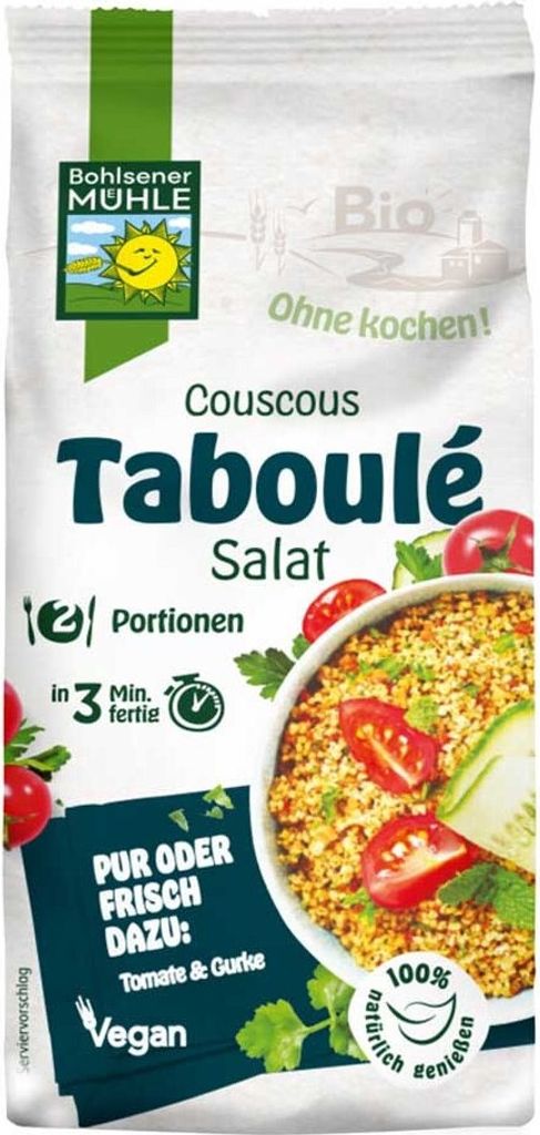 Bohlsener Mühle Couscous Taboulé Salat - Bio - 165g