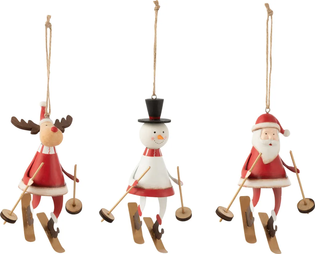 Lot de 6 Bougies Piliers Lavande - Bougie Décorative J-Line 48h de Brûlage