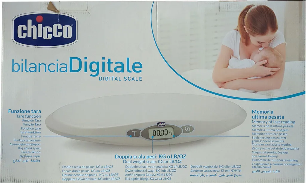 Pèse-bébé Chicco 308159 avec Écran LCD et Plateau de Sécurité Occasion