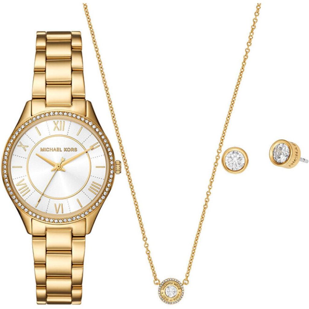 Damen-Set MICHAEL KORS MK4849SET in goldener Farbe. Produktbild 