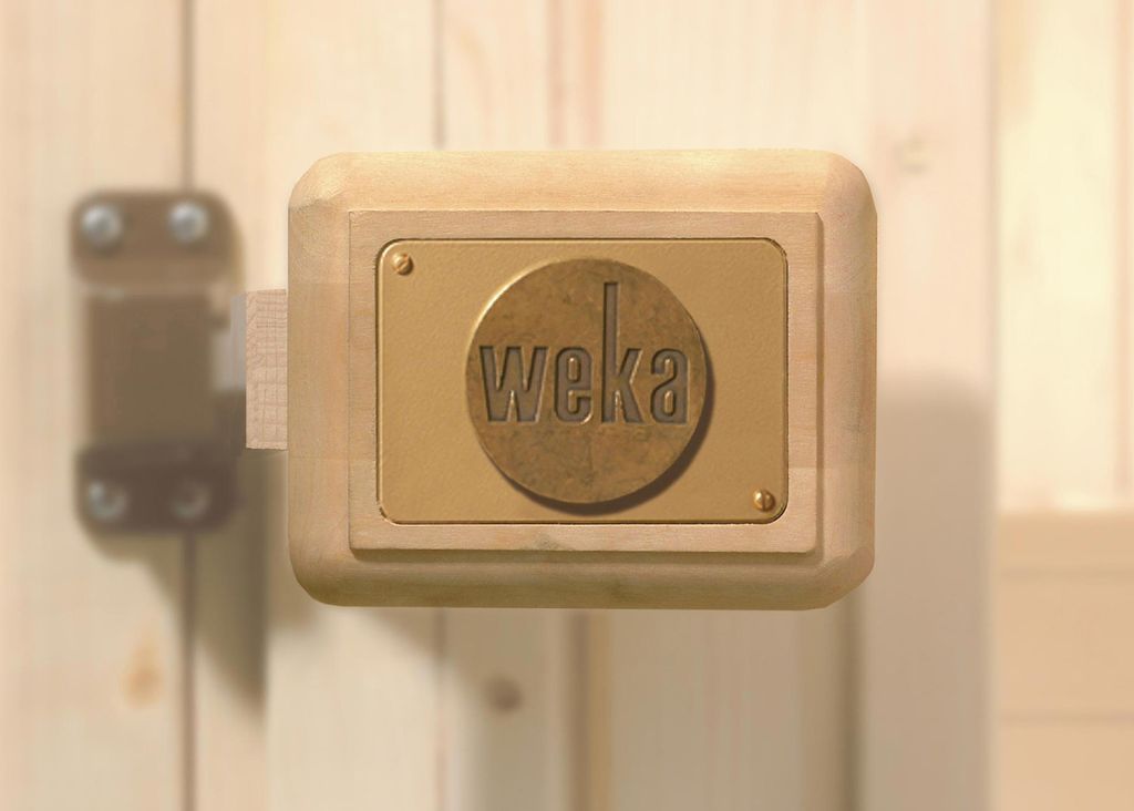 weka Saunatürgriff-Set für Holztür x B x T x H Produktbild 