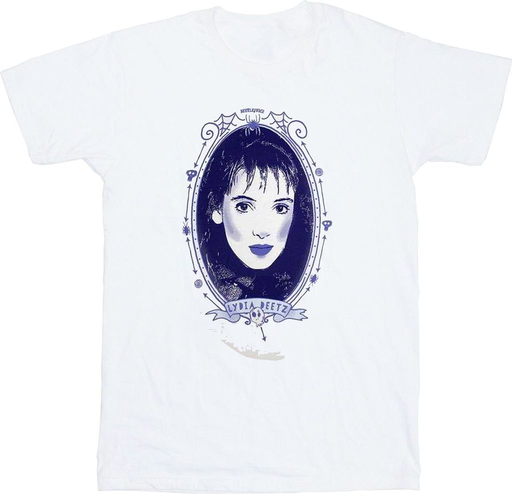 Beetlejuice - T-Shirt für Herren/Damen Uni RO11103 (L) (Weiß)