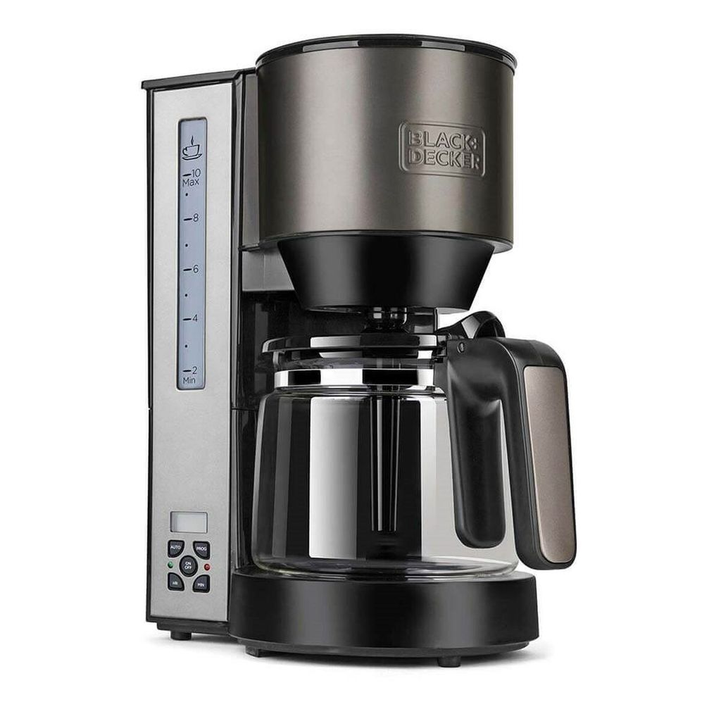 Black & Decker ES9200020B Silber Schwarz 1000 W Superautomatische Kaffeemaschine