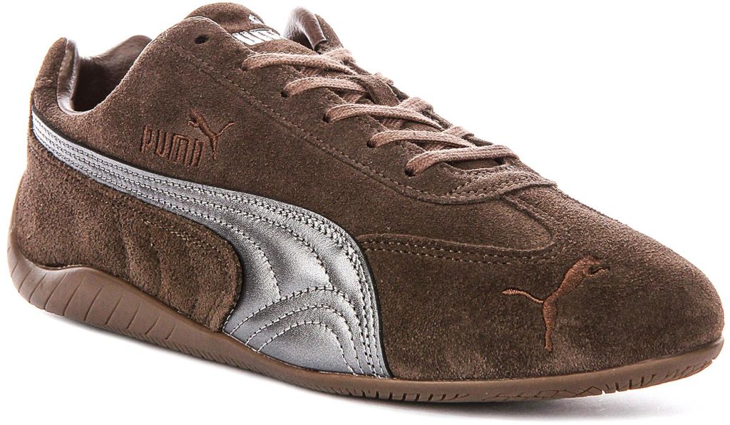 PUMA YELLOW SPEEDCAT LUX, bruin Productafbeelding 