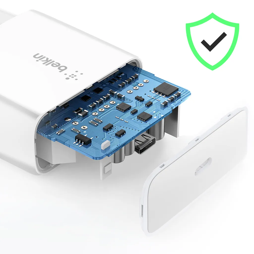 Belkin 25W USB-C Caricatore Bianco - Sostituzione Originale Garantita - 13