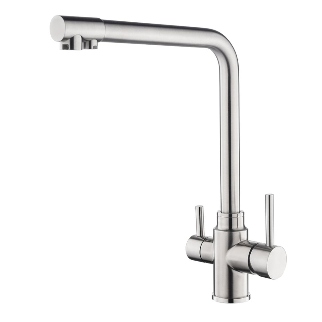 Topas, 3-Wege-Wasserhahn aus Edelstahl