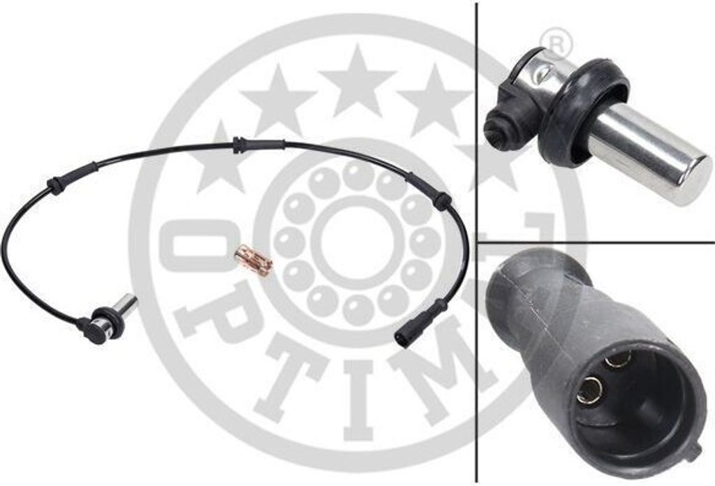 OPTIMAL ABS Sensor Raddrehzahl Hinten für LAND ROVER Freelander SUV (L314) 06-S448