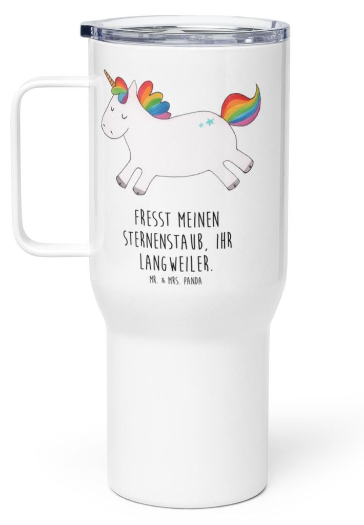 Mr. & Mrs. Panda Thermobecher Einhorn Happy - Weiß - Produktbild 