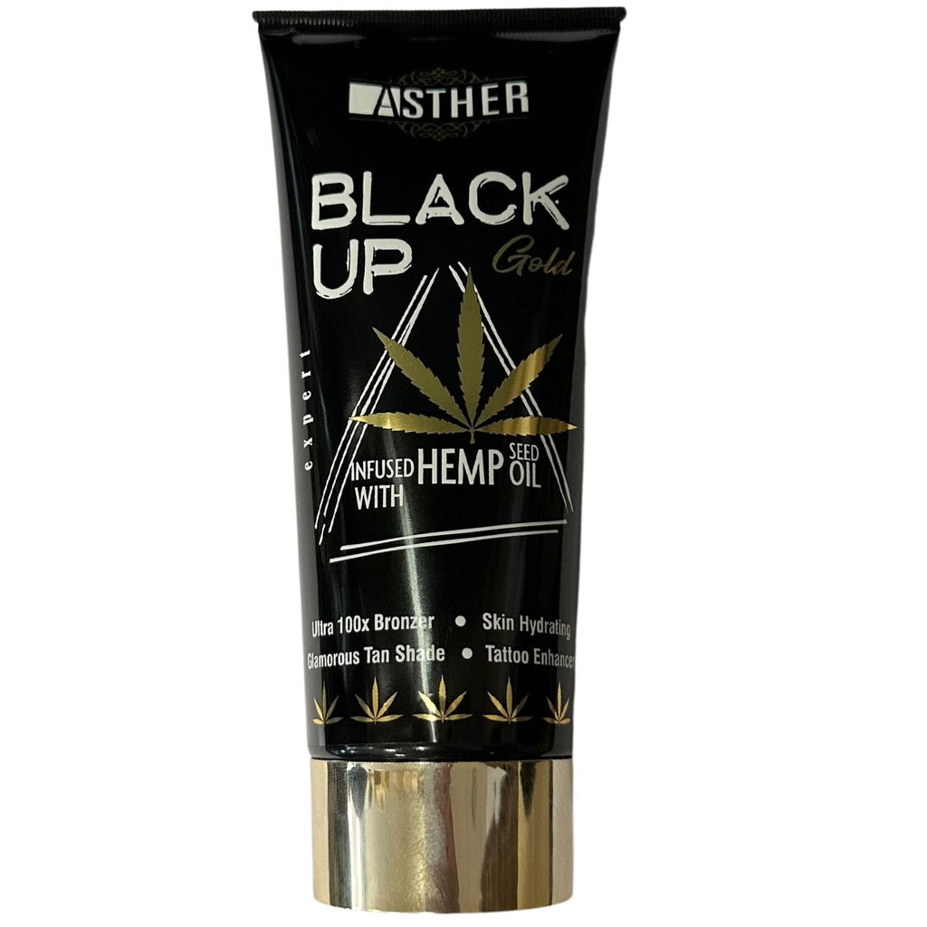 Asther Black Up, huile bronzante à l'huile de chanvre, 200 Image du produit 