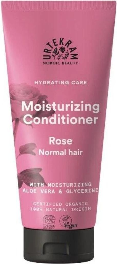 Après-shampooing à la rose BIO 180 ml Urtekram Image du produit 