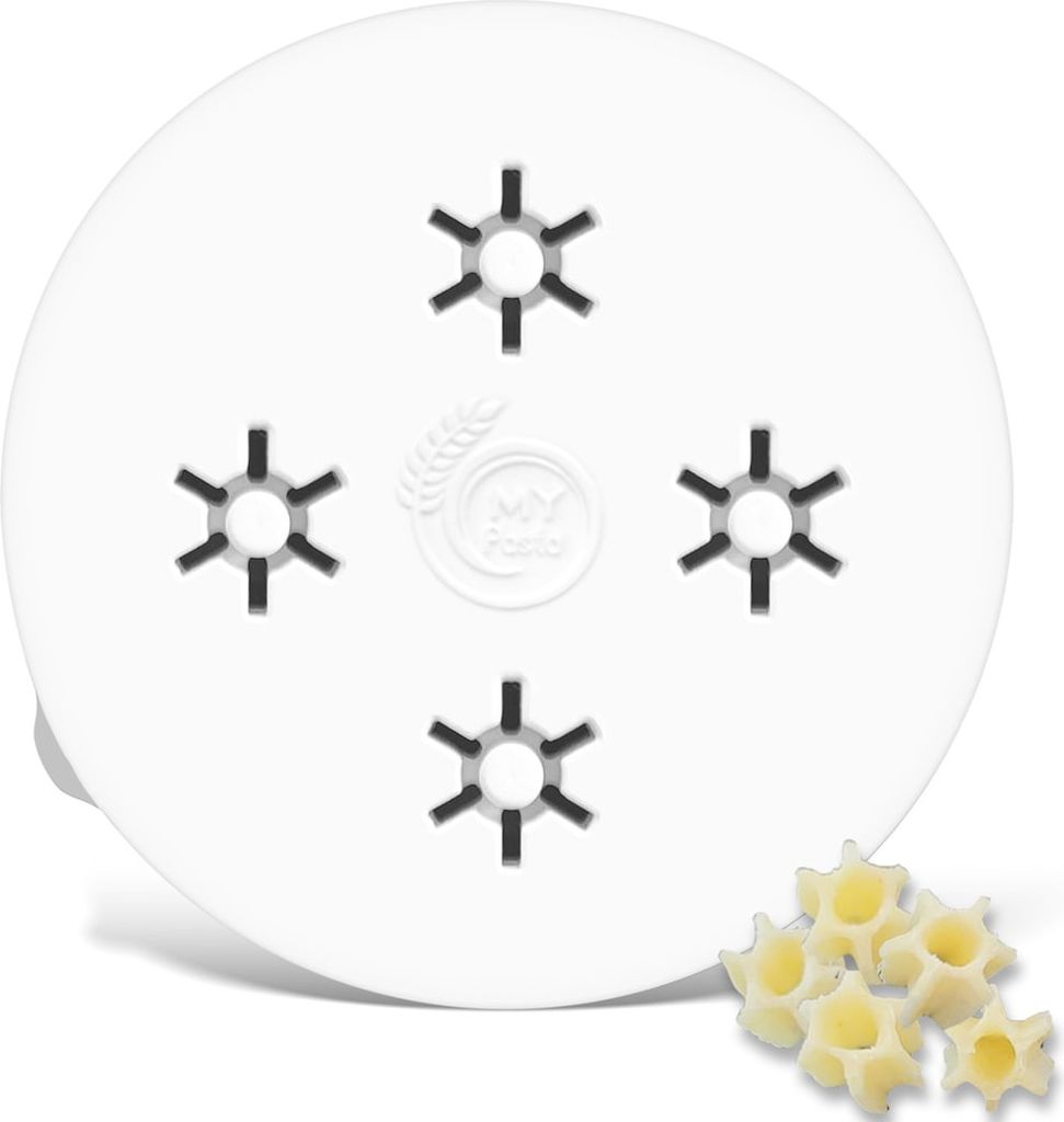 MY PASTA - Zucca 2 - Matrize Nudelform für Nudelmaschinen geeignet für Philips Pastamaker Avance Nudelmaschine