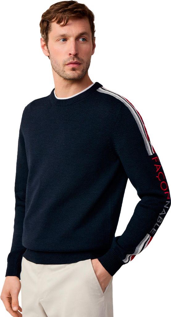 FaÇonnable Fm700370 Pullover Blau S Mann Blau S Produktbild 
