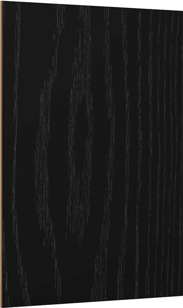 Dekoplatten 12 pcs Schwarz Eichen-Optik 30 x 42 x 0,27 cm