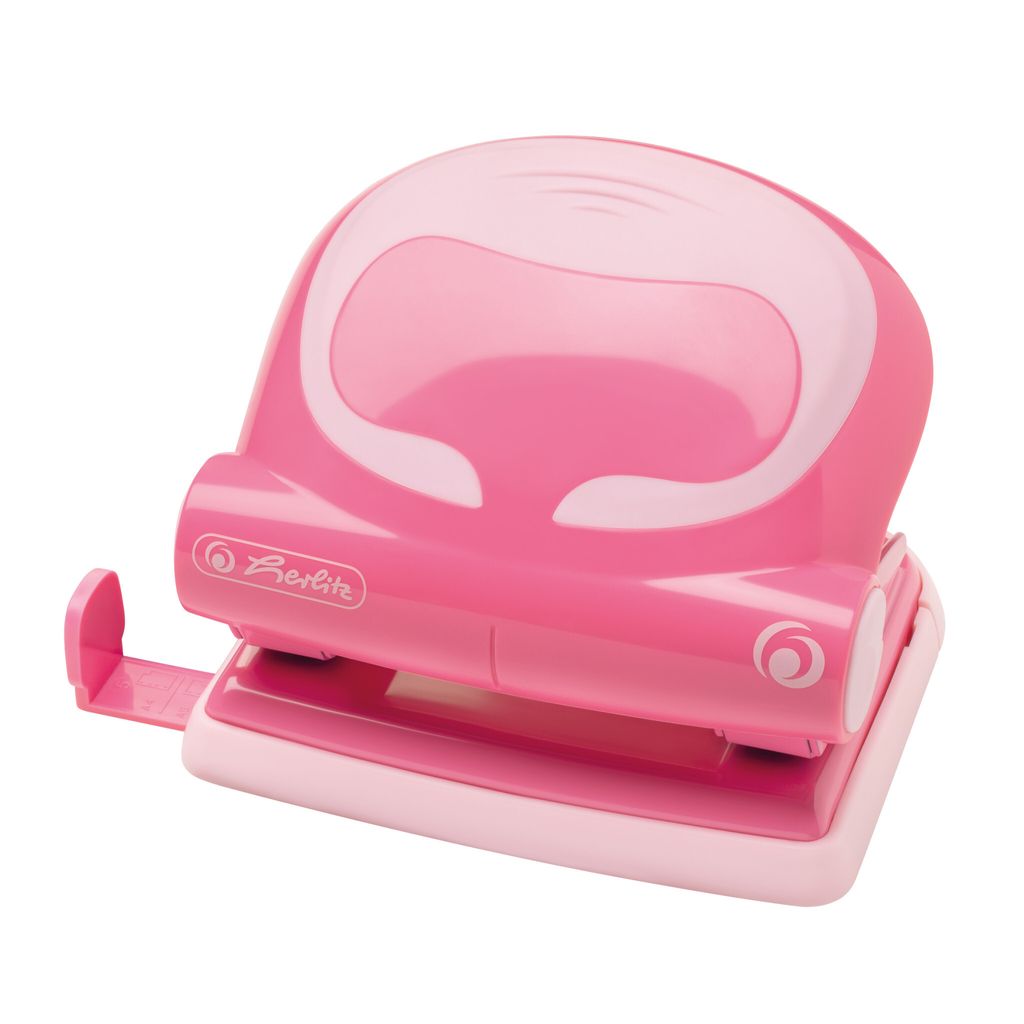 Herlitz Bürolocher 2.0mm Ergonomie ind.pink