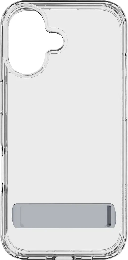 Cellularline Clear Stand iPhone 17 Coque Transparente Support Intégré