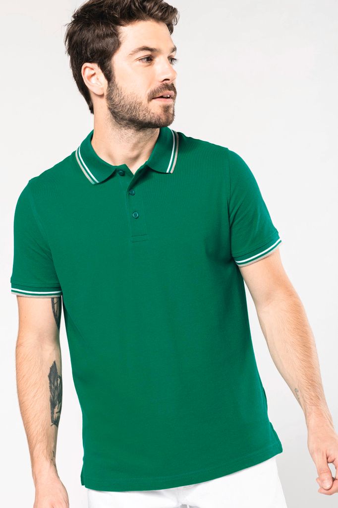 Kariban Herren Piqué Poloshirt Kurzarm Produktbild 