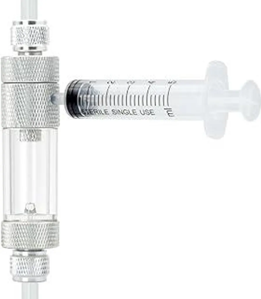 LINLAN Facile ricarica dell'acqua Contatore di bolle di CO2 con valvola di ritegno e alimentazione dell'acqua per acquari con piante Regolatore di CO2 (attacco per tubo dell'aria)