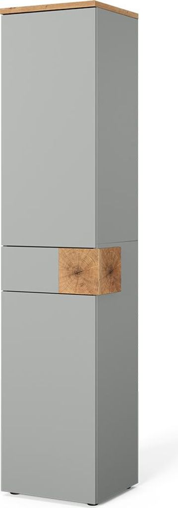 Armadio per il bagno Vicco Eden Grigio 40 x 184.2 cm con 2 Immagine del prodotto 