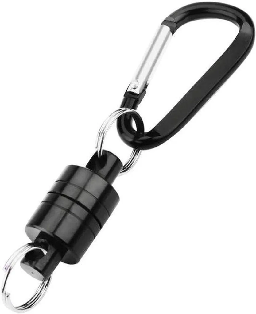 Épuisette mouche aluminium avec libération magnétique - Maille douce