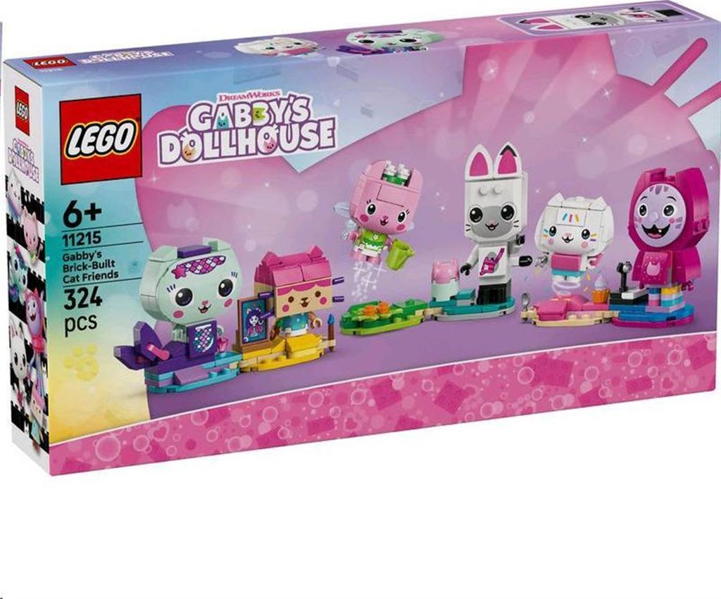 LEGO Gabby’s Dollhouse Gabi a jej mačací kamaráti z kociek, Obrázok produktu 